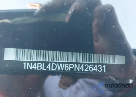 2023 Nissan Altima Sv Intelligent Awd from USA, damaged, VIN 1N4BL4DW6PN426431